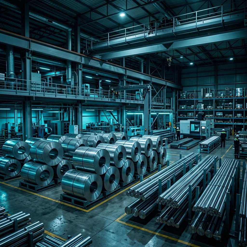 Stainless steel coils, sheets and pipes export from India by TRION EXIM LLP
